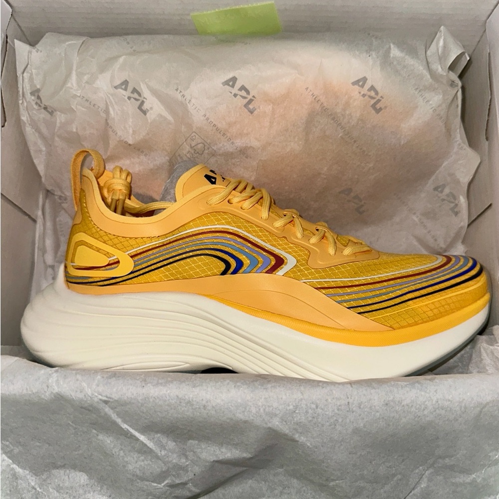 APL Streamline Vibrant Yellow Running Shoes